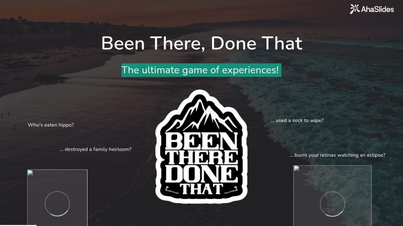 Preview slide from the Been there, done that