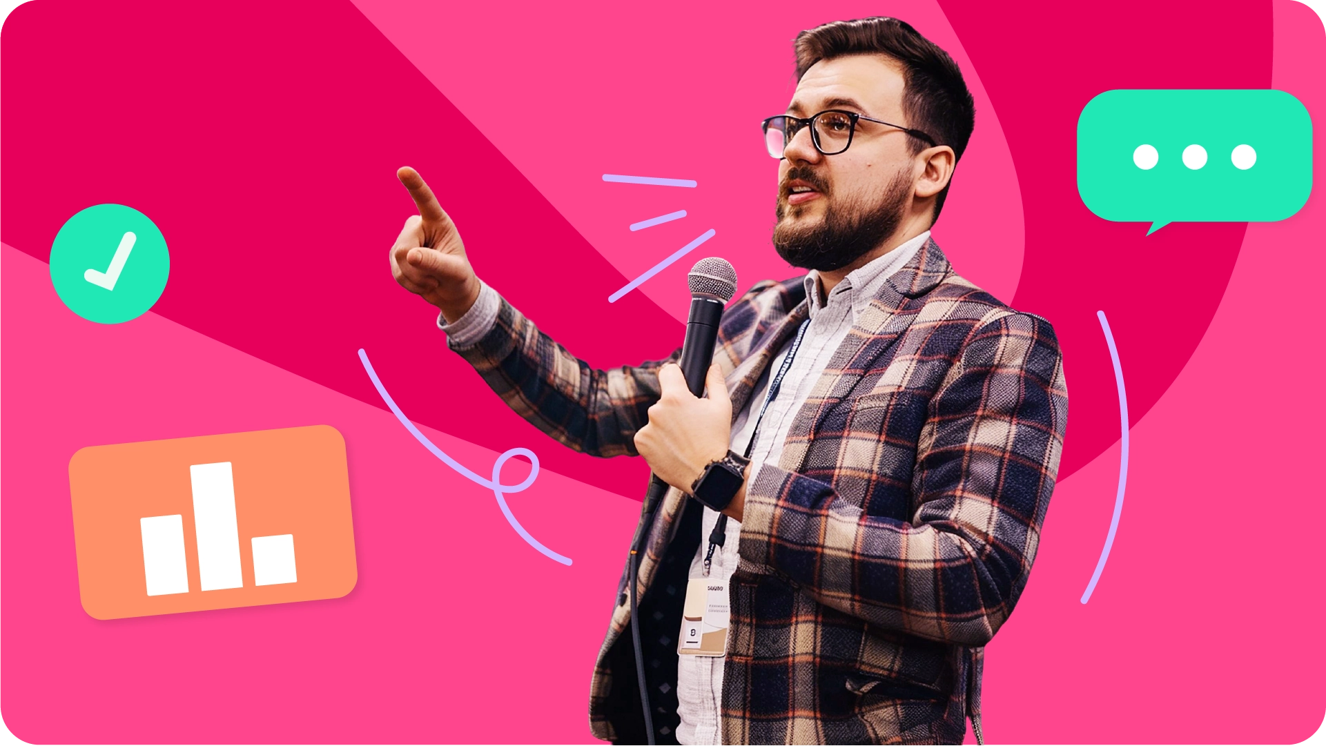 AhaSlides quiz used to icebreak during meetings