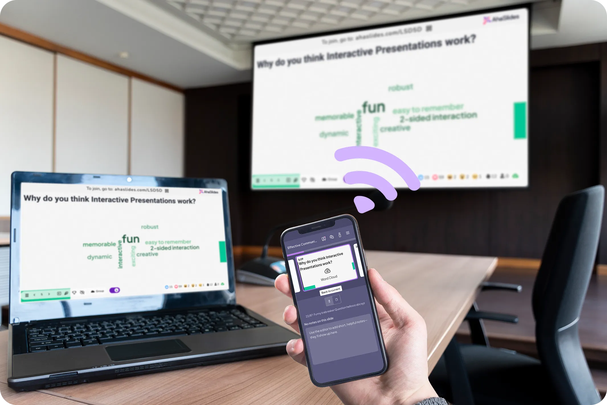 AhaSlides' online quiz maker