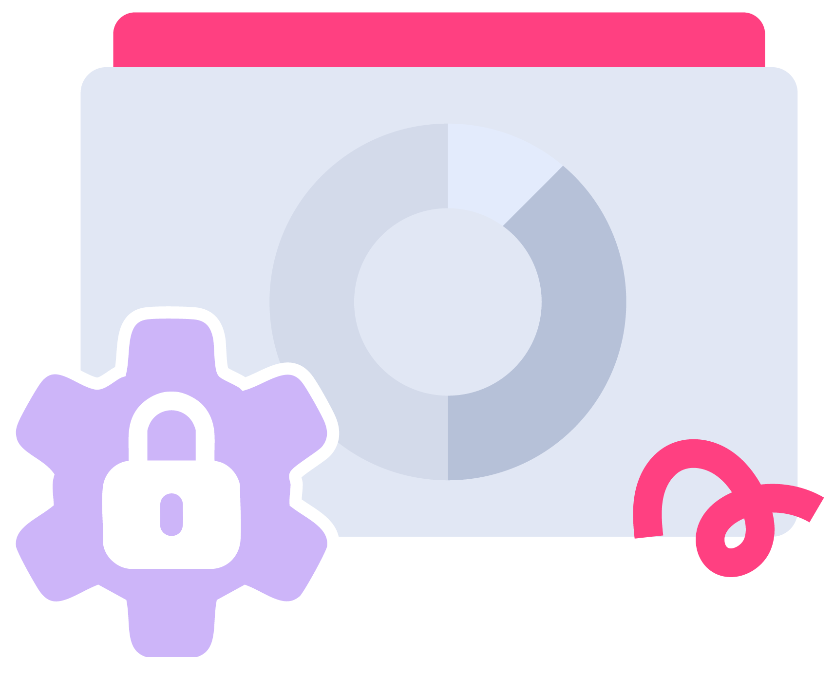 Window icon with a lock and gear symbol.