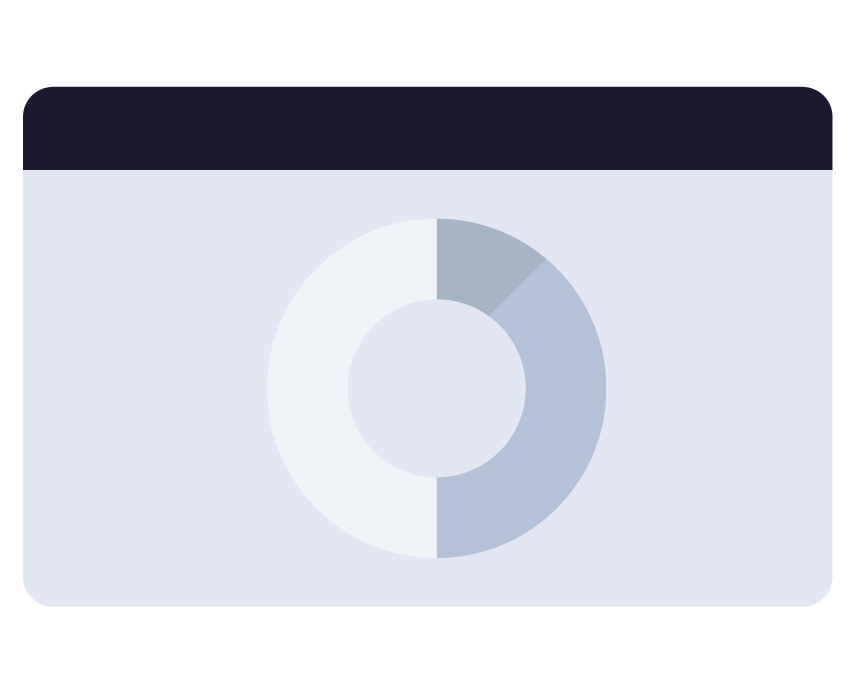 Minimal presentation window icon.
