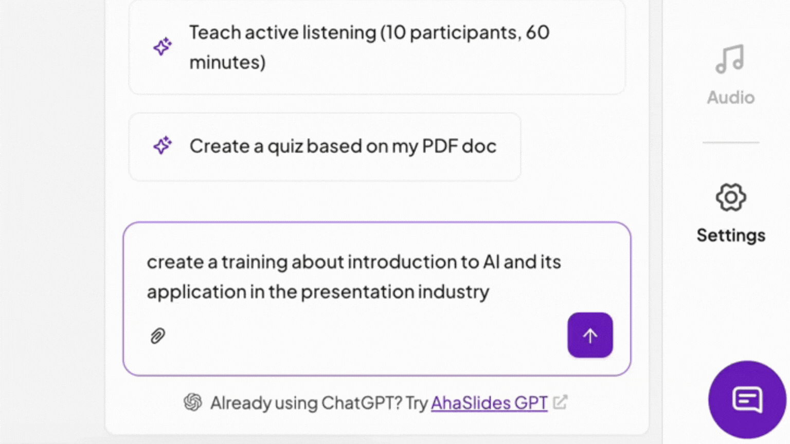 AhaSlides' online quiz maker