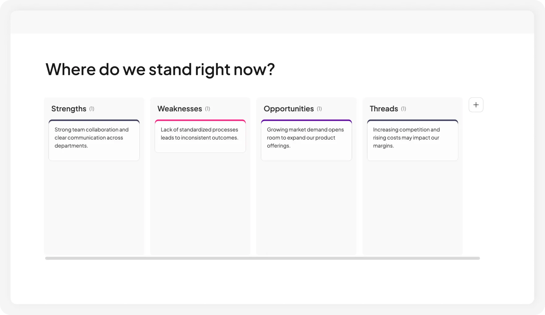 AhaSlides ranking poll used to test how well an audience understands key concepts