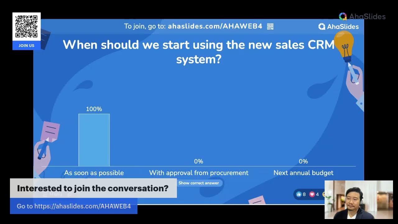 Løft dit webinar om salgsspil til nye højder