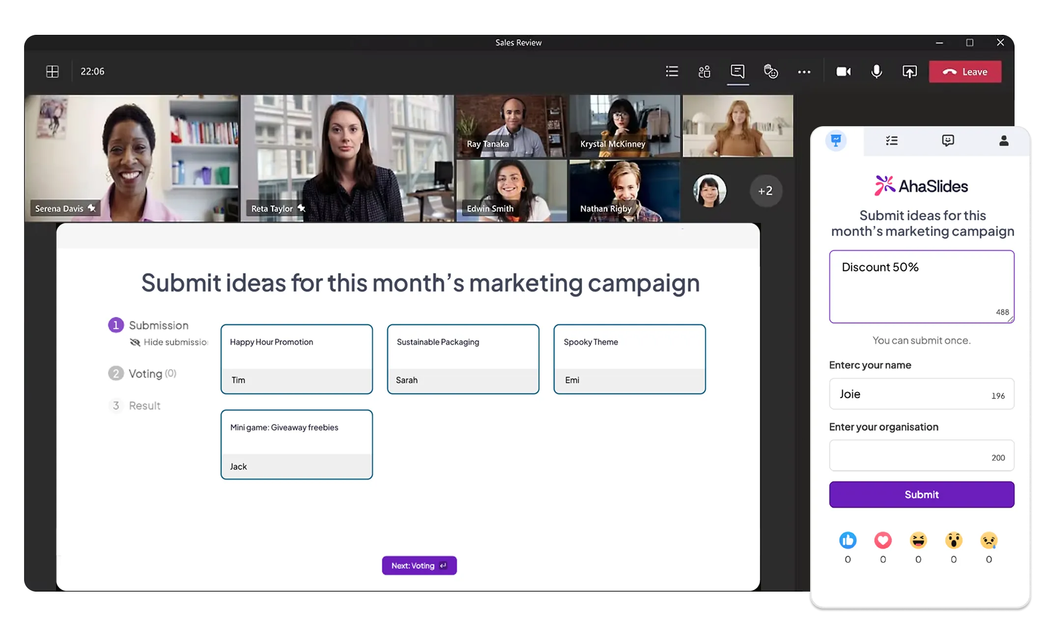 All-in-one engagement add-in for Microsoft Teams