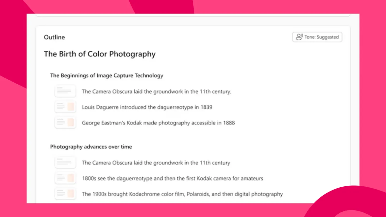 Copilot for PowerPoint presentation