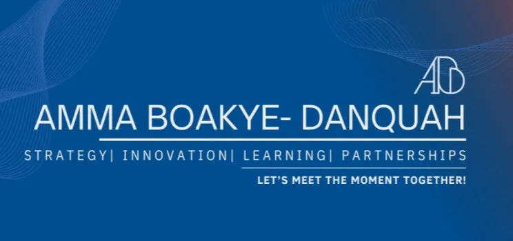 How Amma Boakye-Danquah translates international development meetings into learning forums 
