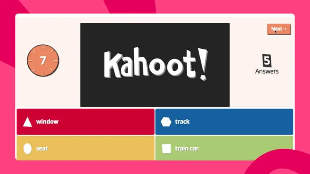 kahoot quiz software