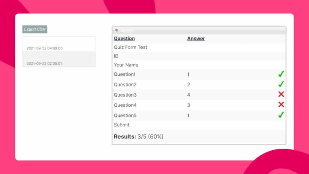 jotform quiz creator