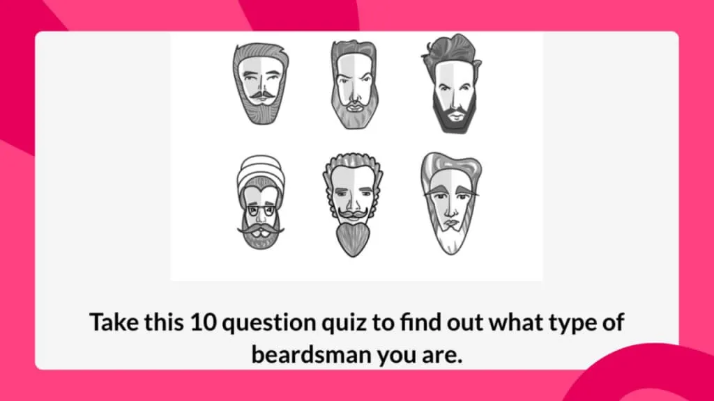 typeform branded quiz survey
