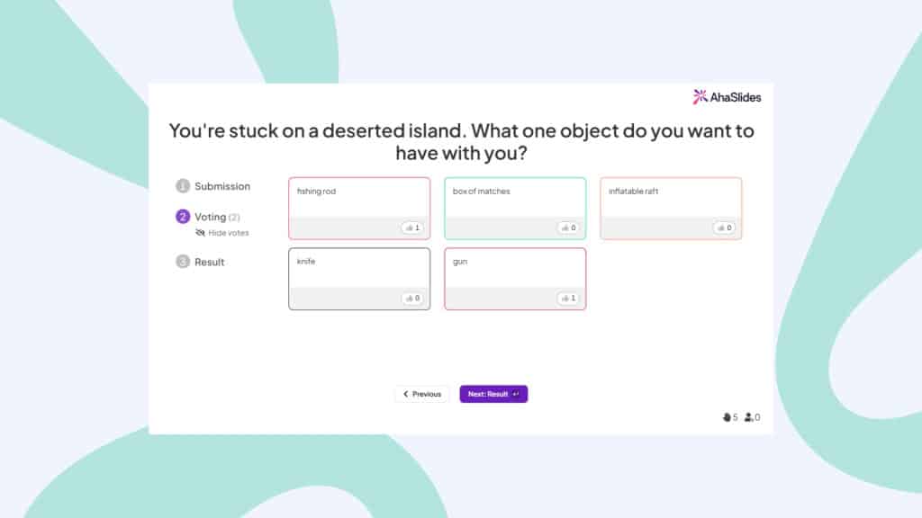 Règles de brainstorming - jeux interactifs à jouer pendant une présentation