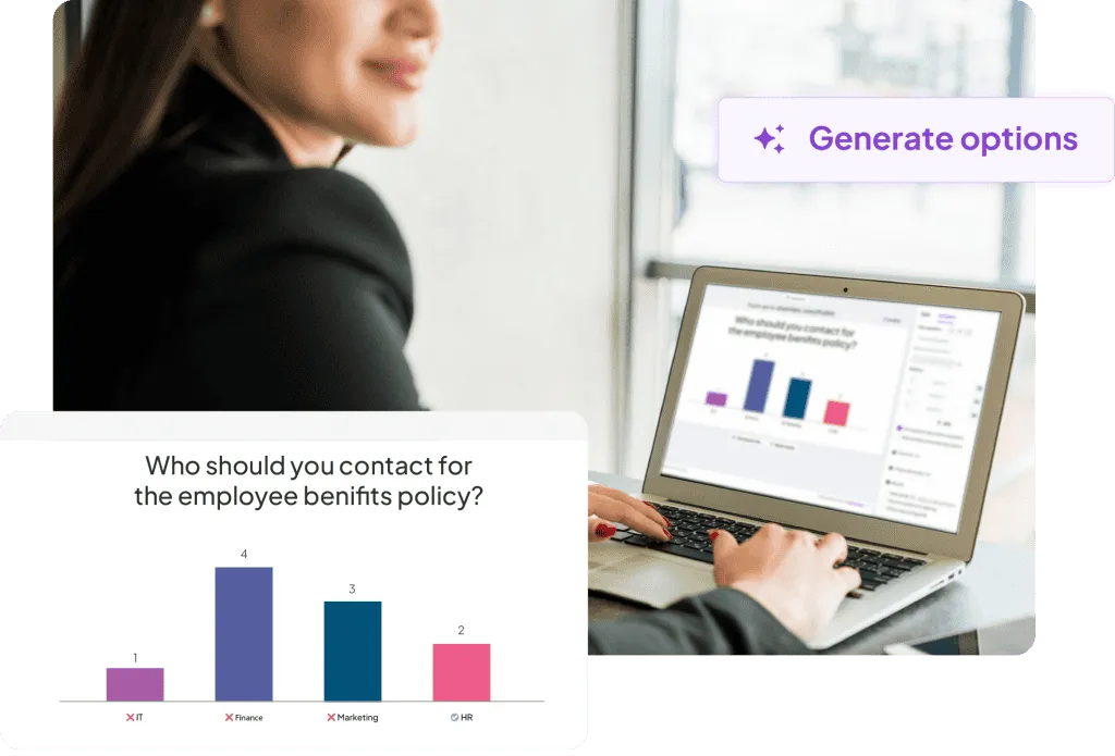 AhaSlides online poll maker