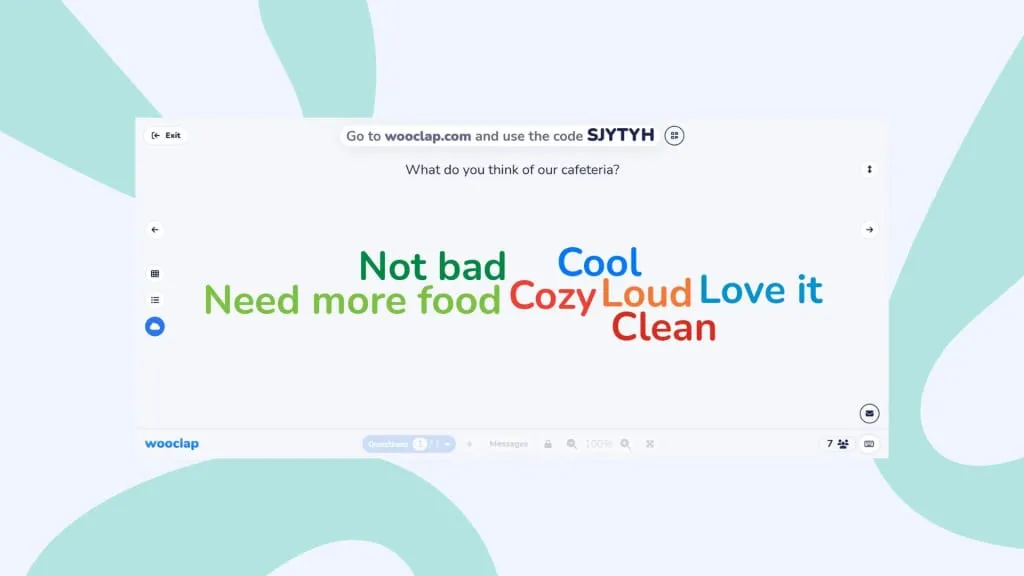 alternatives to slido - WooClap