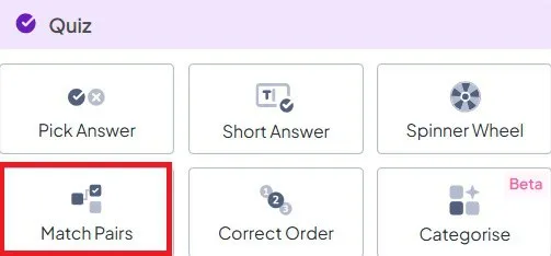 Match The Pair AhaSlides