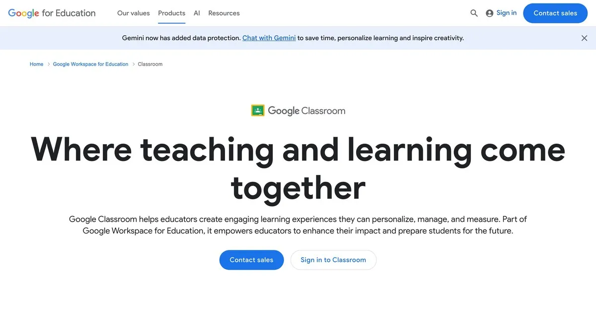 Google Classroom сандық сынып құралы