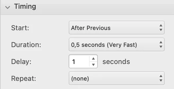 Set up timing for your timer - How to Add a Timer in PowerPoint