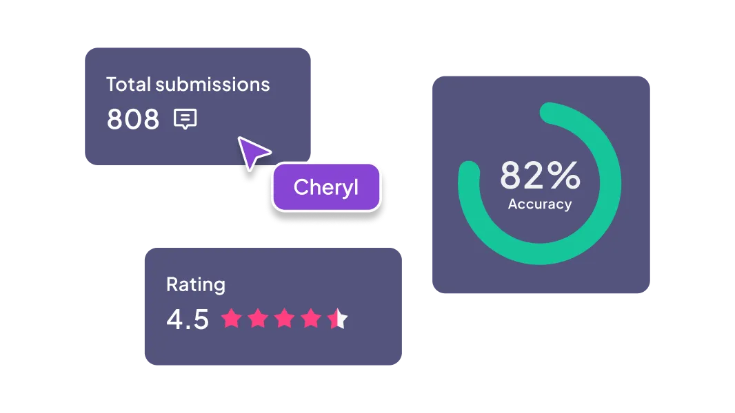 Interactive quizzes to check what they know