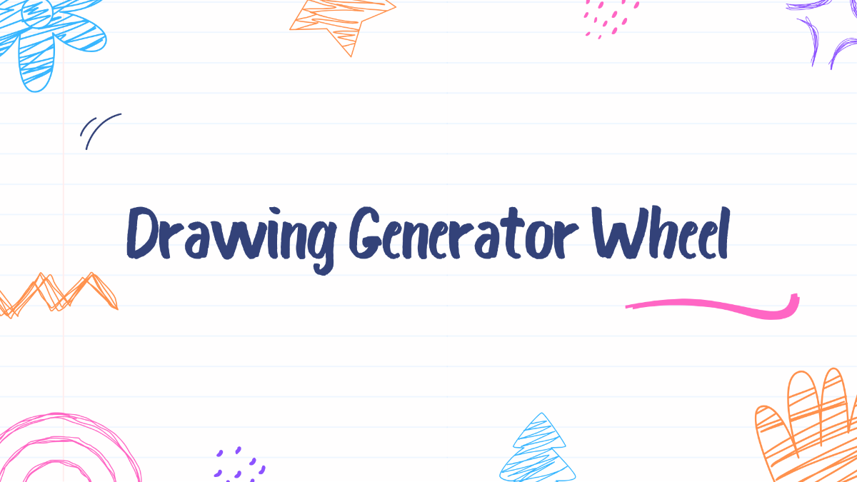 Drawing Generator Wheel!
