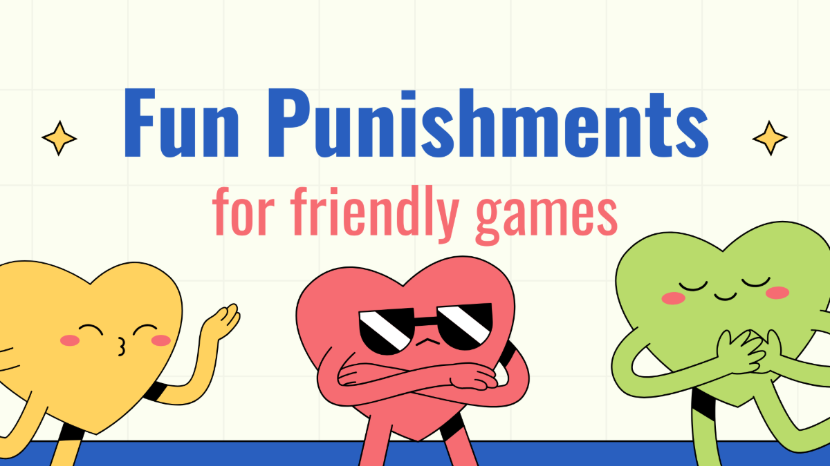 Fun Punishments - Friendly playful games with SpinnerWheel