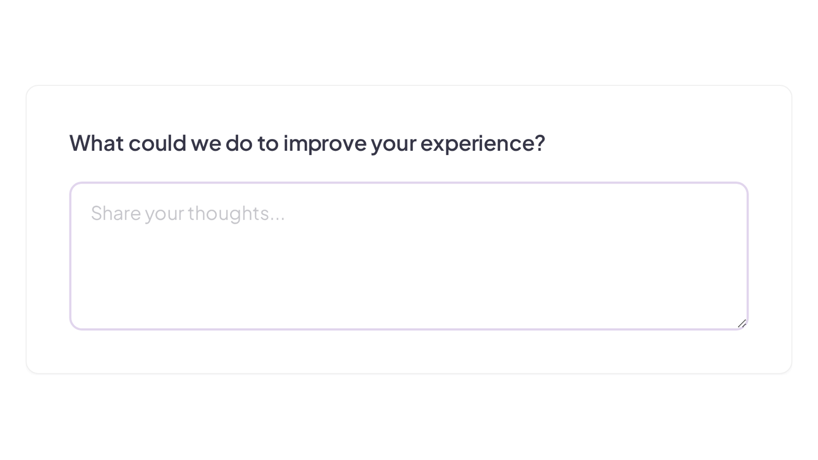 Long answer question in an AhaSlides survey