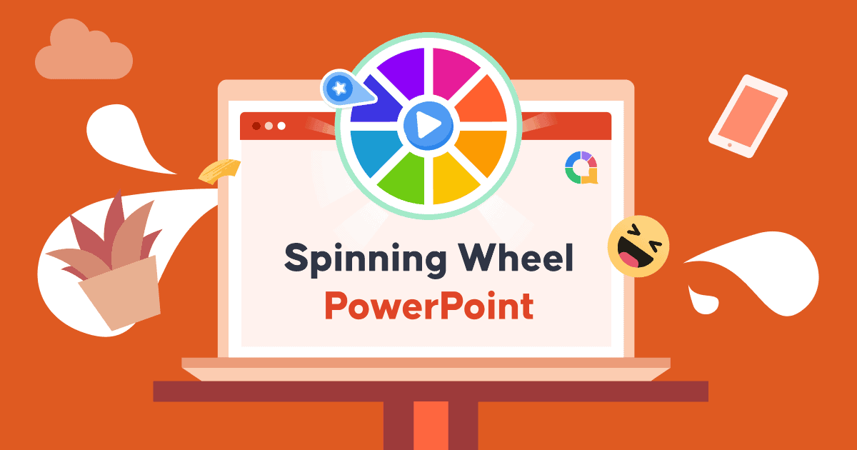 Spinning Wheel PowerPoint para a mellor presentación de 2024