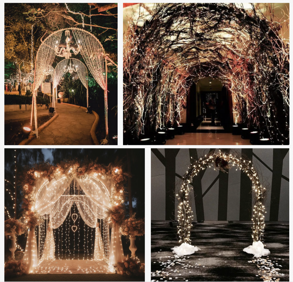 Best outdoor gate decoration for marriage