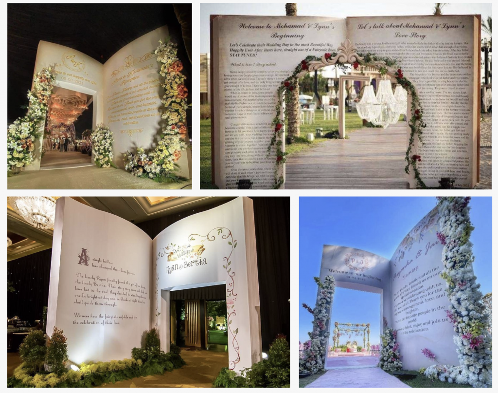 fairy tale entrance decor